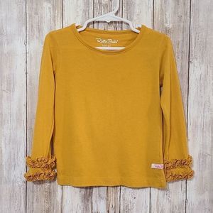 2T Ruffle Butts girls long/ruffle sleeve shirt